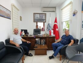 Vizyon Medya Grup Yönetim Kurulu Başkanı ve İş Dünyası Federasyonu Genel Başkanı Taner Özgür’den Kemeraltı Esnaf Derneği Başkanı Semih Girgin’e Önemli Ziyaret