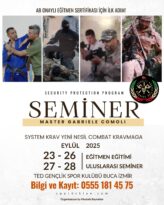 İzmir’de Uluslararası Güvenlik Semineri: AB Onaylı Sertifika Fırsatı!