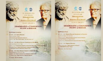 Herakleitos ve İoanna Kuçuradi Felsefe Günleri 29–30 Kasım’da Efes Selçuk’ta