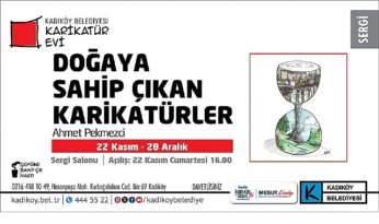 Kadıköy’de “Doğaya Sahip Çıkan Karikatürler” Sergisi