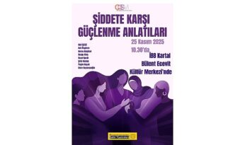 “Şiddete Karşı Güçlenme Anlatıları” Sanatçılarımız Tarafından Okuma Tiyatrosu Olarak Kartal’da Sahnenecek