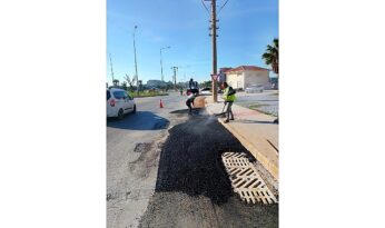 Aydın Büyükşehir Belediyesi Fen İşleri Dairesi Başkanlığı Onlarca Noktada Eş Zamanlı Çalışmalarını Sürdürüyor