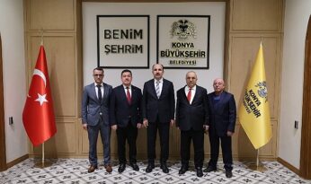 Başkan Altay Şeb-i Arus Törenleri İçin Konya’ya Gelen Uluslararası Heyetleri Ağırlıyor