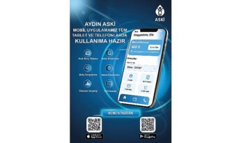 Başkan Çerçioğlu’ndan Dijital Hizmet Adımı: ASKİ Mobil Uygulaması Aydınlıların Hizmetinde