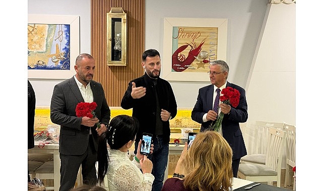 Başkan Topaloğlu Kazak öğretmenlerle bir araya geldi