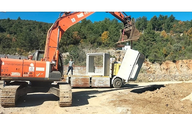 Büyükşehir’den Alanya’nın kırsal yollarına