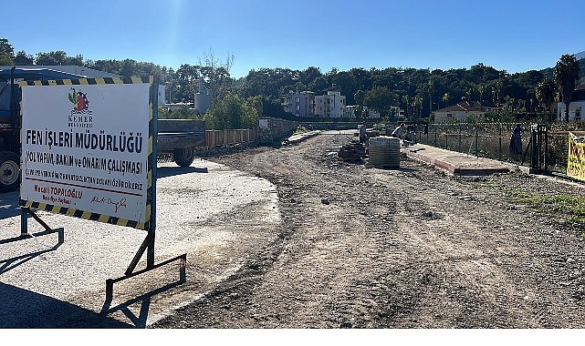 Çamyuva’da altyapı çalışmaları