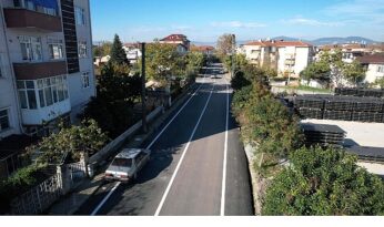 Gölcük Bilgin Caddesi yeni yüzüne kavuştu