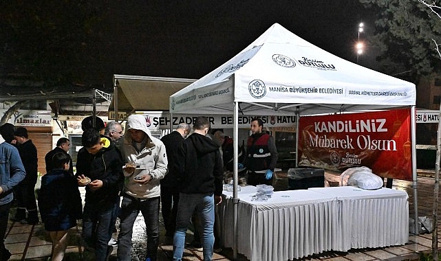 Manisa Büyükşehir’den Regaip Kandili İkramı