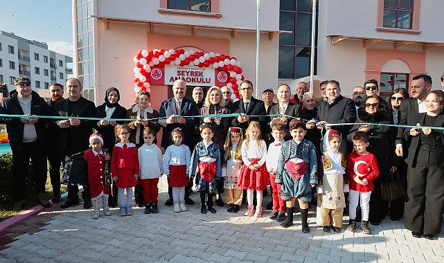 Menemen Belediyesi’nden eğitime bir açılış daha