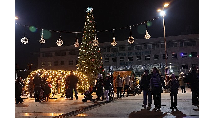 Nilüfer’de yeni yıl coşkusu 19 Aralık’ta başlıyor
