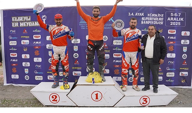 Süper Enduro Sezonu İznik’te Tamamlandı