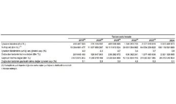 Turizm Uydu Hesabı, 2024