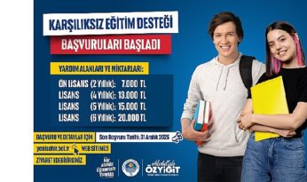 Yenişehir Belediyesinin Karşılıksız Eğitim Desteği Başvuruları Başladı