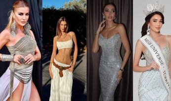 Ceren Arslan ilk büyük defilesinde Özge Ulusoy ve Ivana Sert’le aynı podyumda