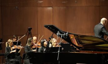 Şef Giuseppe Mengoli ve piyanist Cem Babacan İstanbul Devlet Senfoni Orkestrası sahnesinde buluştu