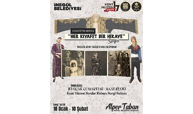 “Zarafetin Mirası” Sergisi İnegöl’de Kapılarını Açıyor