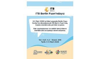 Çeşme, ITB Berlin 2026’da dünyaya tanıtılacak