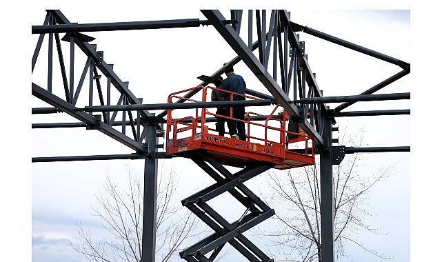 İtfaiye Depo Binası’nda ilerleme yüzde 70