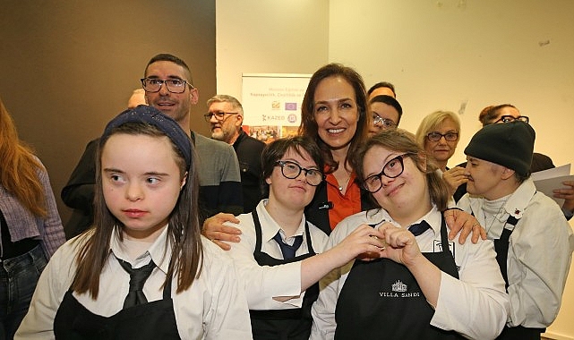 Karşıyaka’nın özel gençleri mutfakta hünerlerini sergiledi