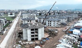 Kartepe Kent Konut Evleri’nde ilerleme yüzde 51