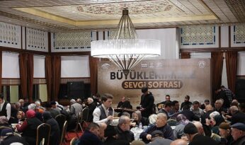 Konya Büyükşehir’den “Büyüklerimizle Sevgi Sofrası” Programı