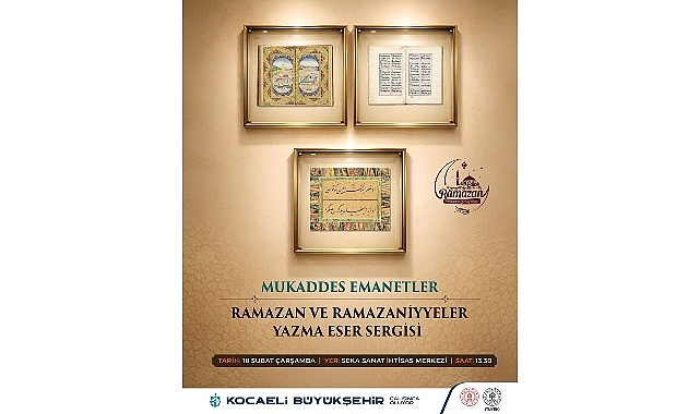 “Mukaddes Emanetler” sergisi kapılarını açıyor