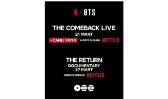Netflix ve HYBE, Dünyaca Ünlü Müzik Grubu BTS’in Geri Dönüş Canlı Performansını ve Belgesel Filmini Duyurdu
