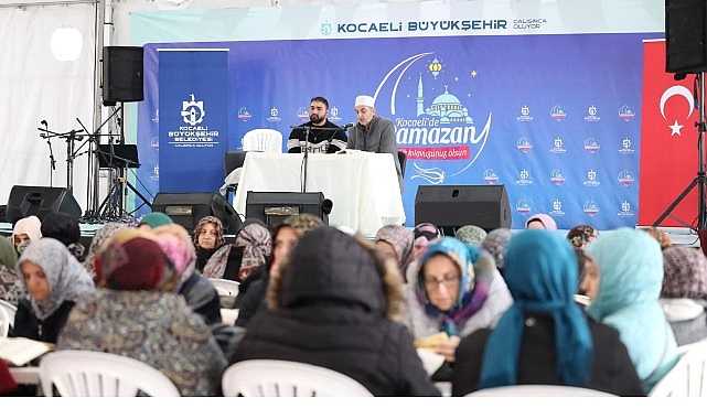 Gebze’de Ramazan ayı mukabele ile taçlanıyor